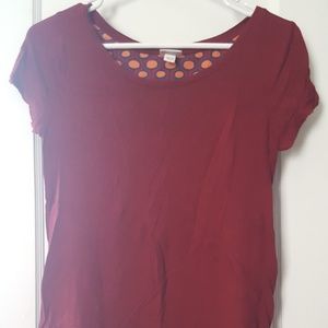 XS High Low short sleeve shirt